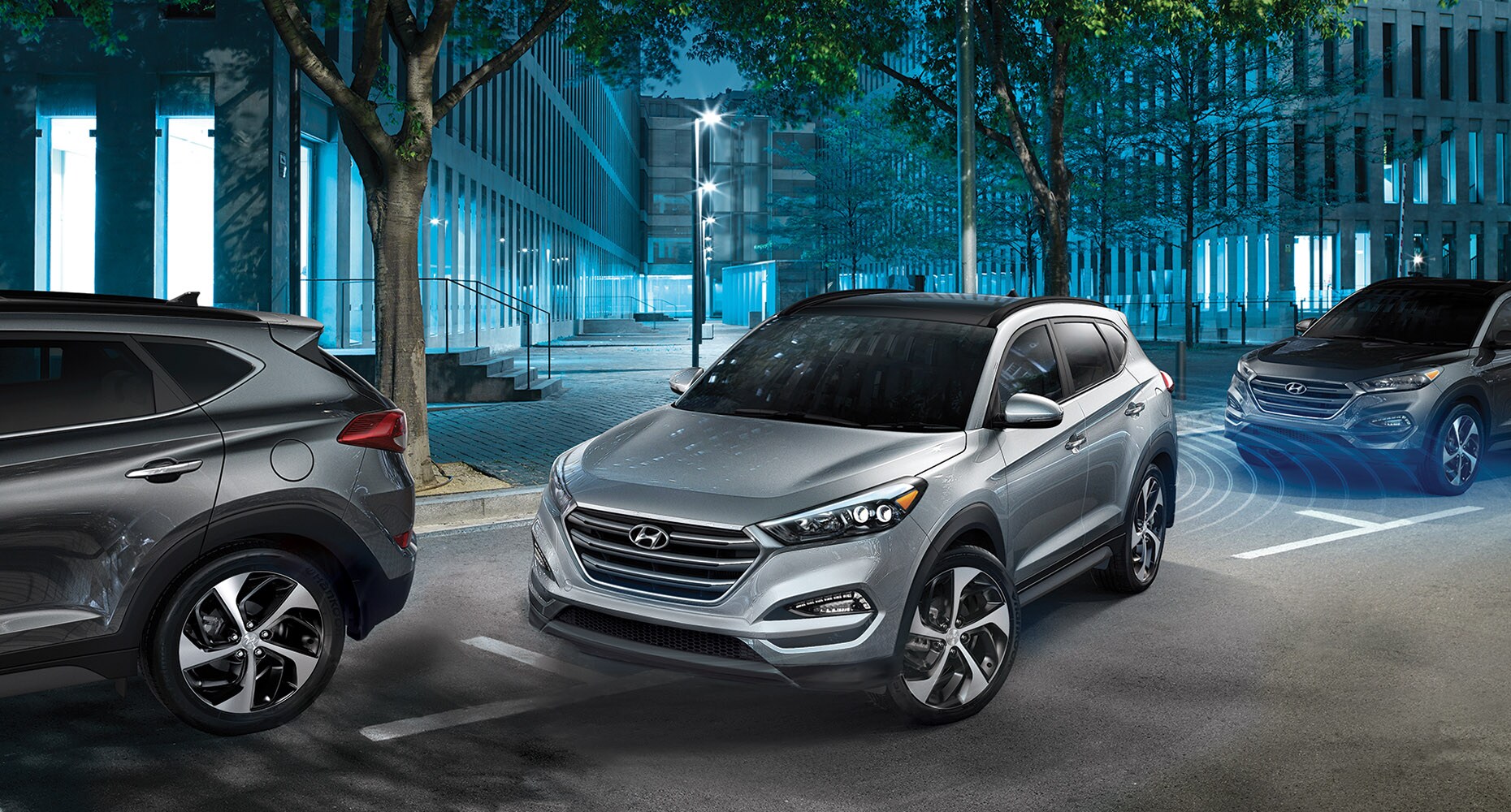 tucson-parking-sensors-2018.jpg 2018 Hyundai Tucson with Android Auto in Winnipeg, MB.