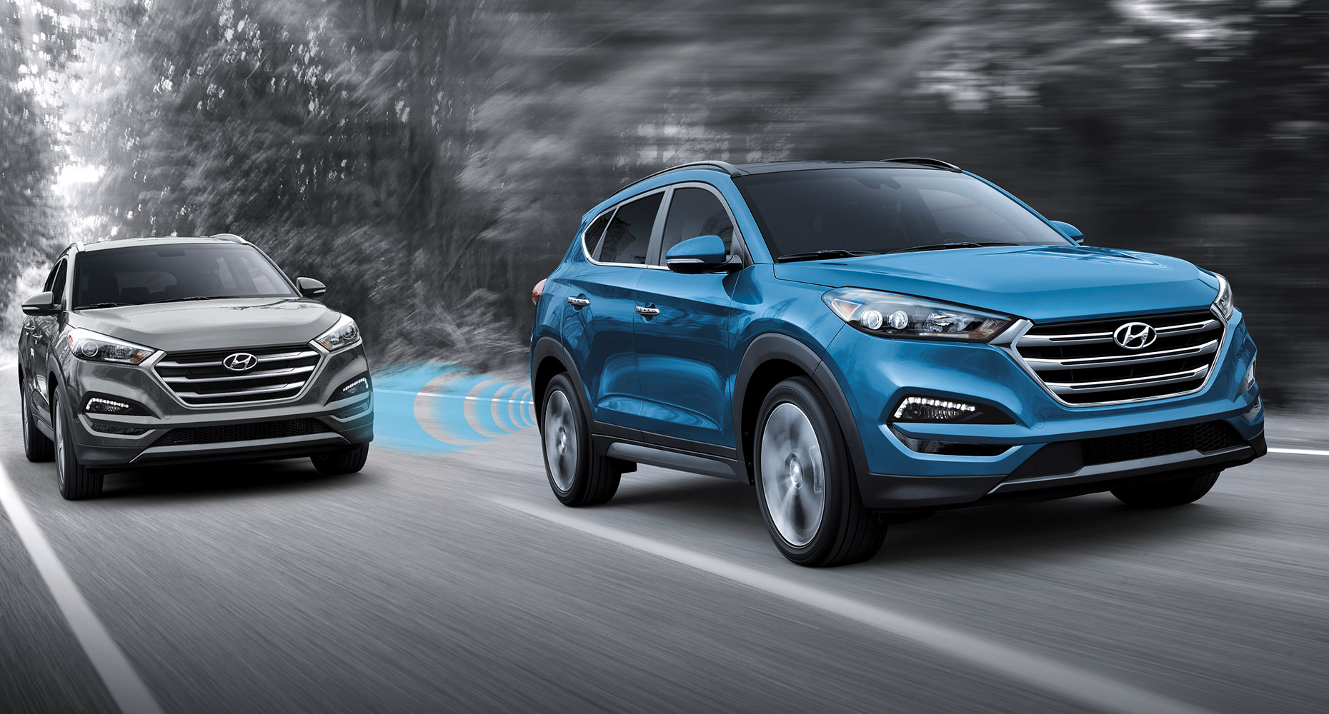 The 2018 Hyundai Tucson comes with available Blind Spot Detection and Lane Change Assist. 2018 Hyundai Tucson for sale near Steinbach, MB