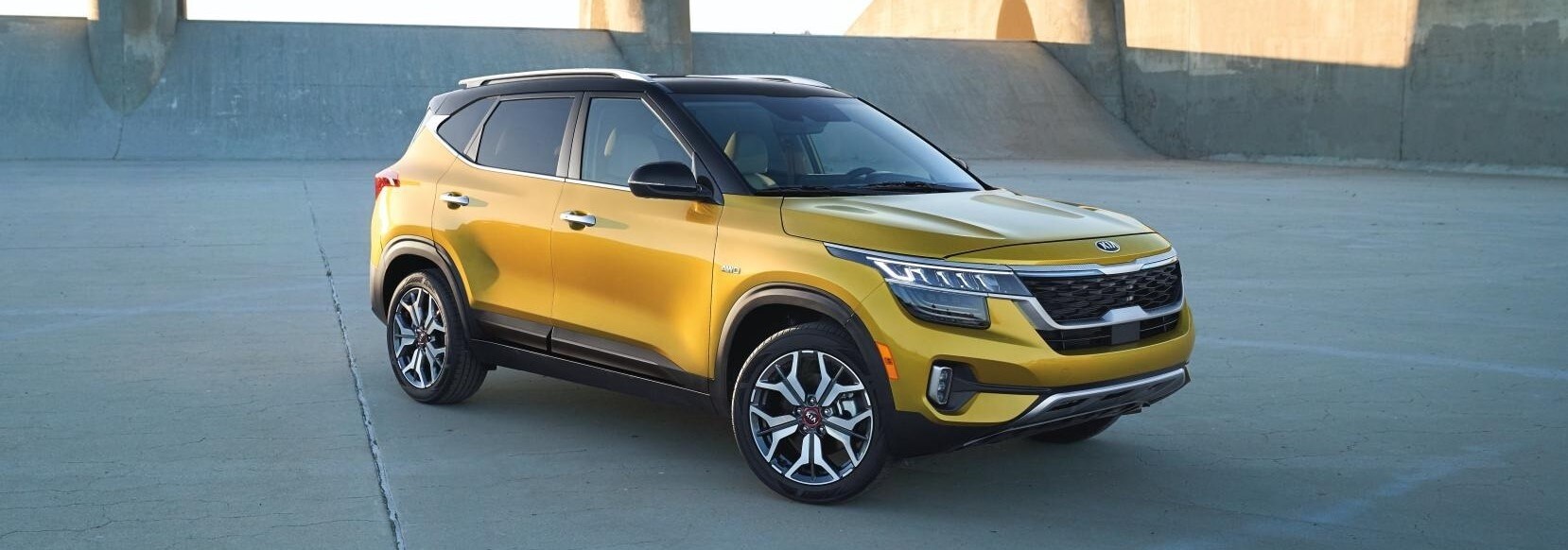 Yellow Kia Seltos For Sale in Massachusetts