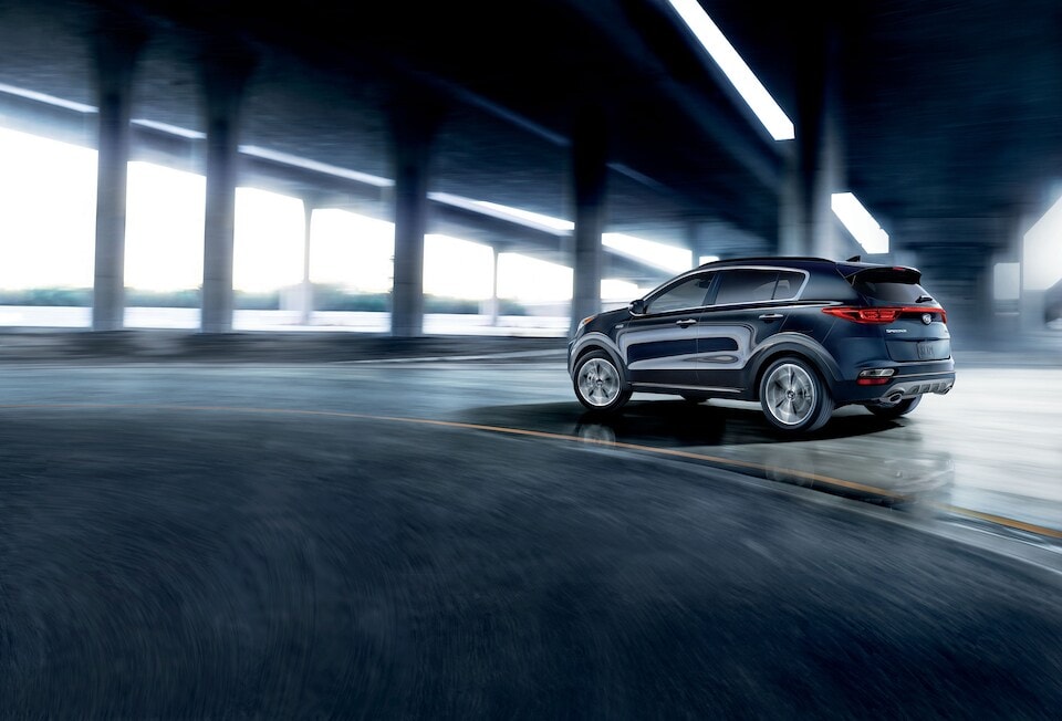 New 2020 Kia Sportage Driving