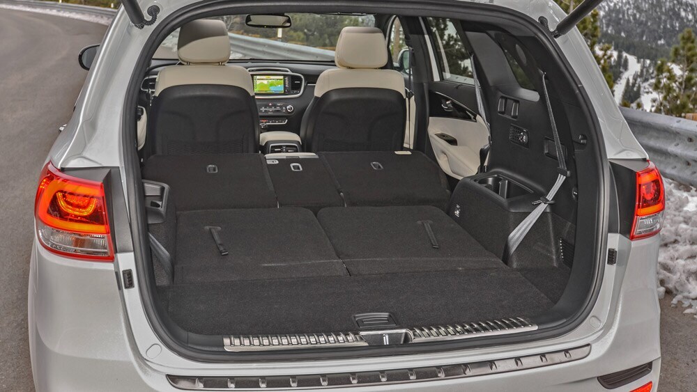 2017 Kia Sorento Cargo Space