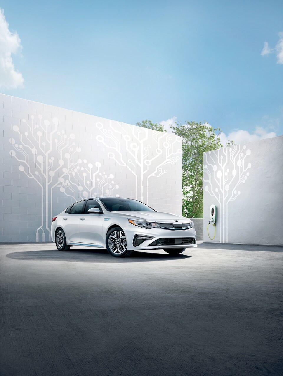New Kia Optima Parked in East Norriton