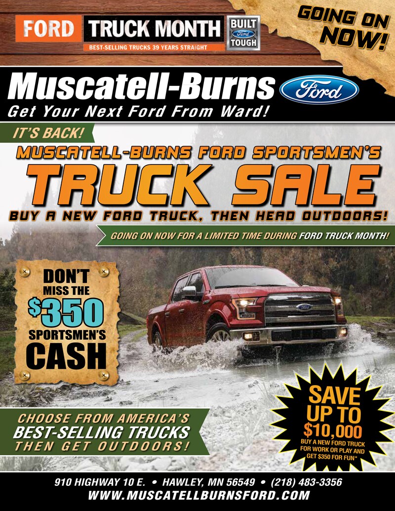 Muscatell Burns Ford New Ford dealership in Hawley, MN 56549