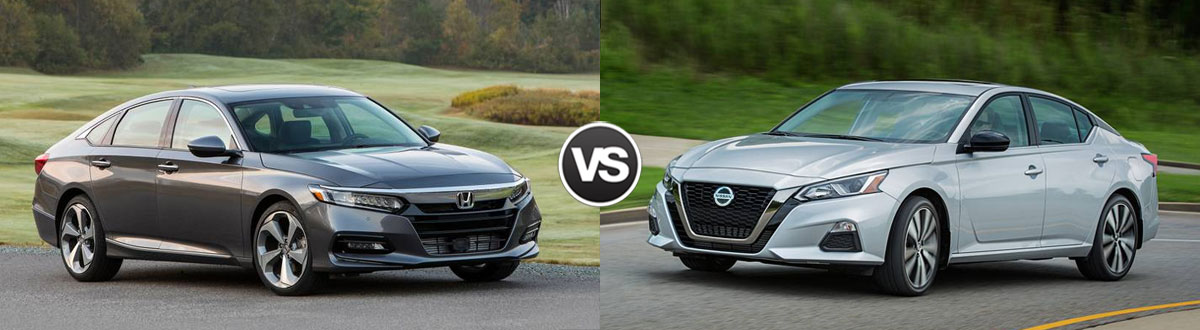 2020 Honda Accord vs 2020 Nissan Altima
