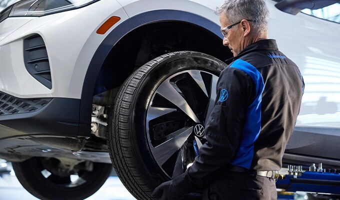 Volkswagen service technician