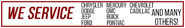 Mopar Parts
and Accessories Specials