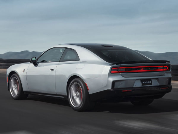 2024 Dodge Charger Daytona EV Coupe Rear Angle