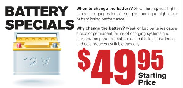 Chevy battery coupons