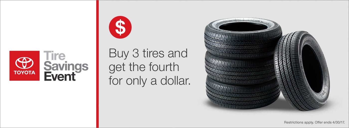 Toyota Tire Savings Event April 2017 Toyota Tire Savings Event