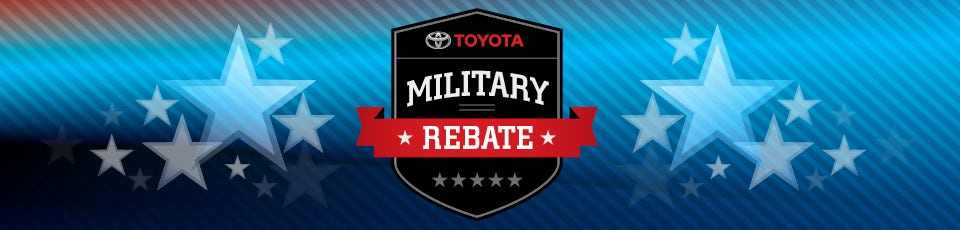Toyota Military Rebate