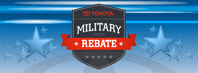 Toyota Military Rebate Toyota Military Rebate