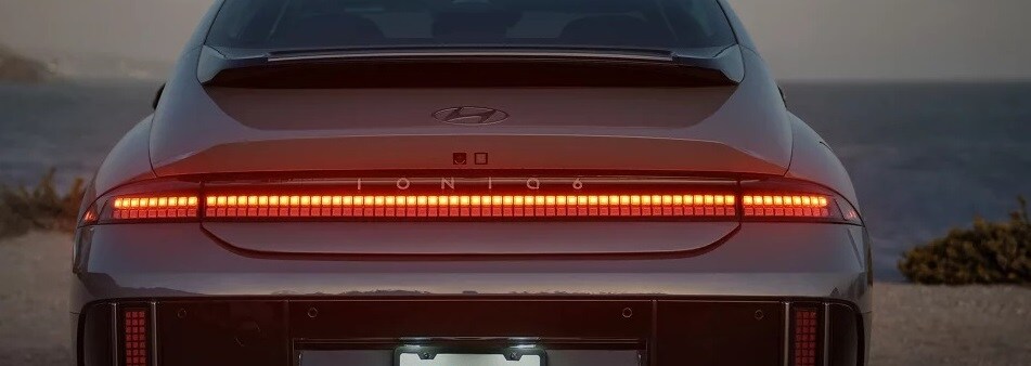 Hyundai IONIQ 6 Rear Exterior Lighting Indianapolis Ioniq 6 for sale exterior rear
