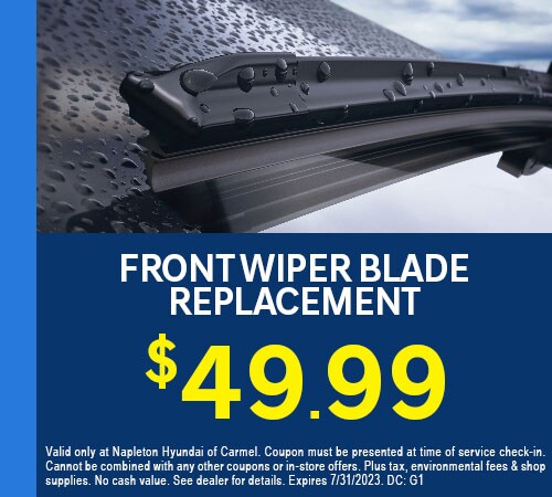 Front Wiper Blade Replacement