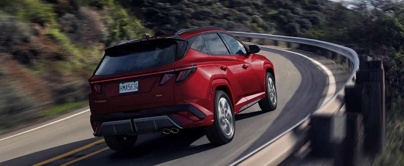 Hyundai Tucson Hybrid Exterior Rear Indianapolis Hyundai Tucson Hybrid Exterior