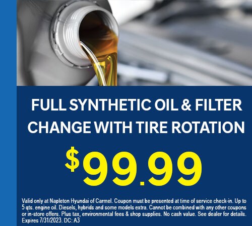 Full Synthetic Oil and Filter Change