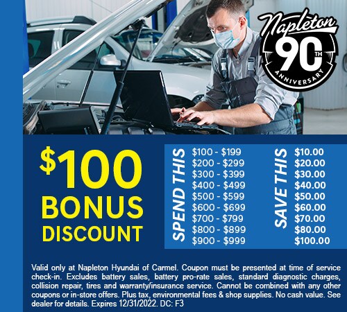 $100 Bonus Discount Coupon