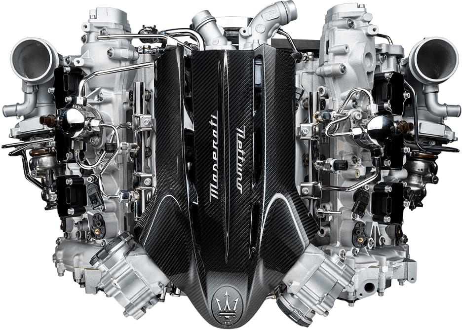 High-Performance Nettuno Engine High-Performance Maserati MC20 Nettuno Engine