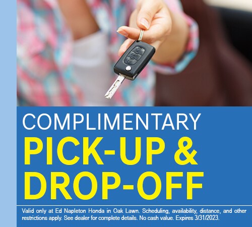 Complimentary Pick Up & Drop Off