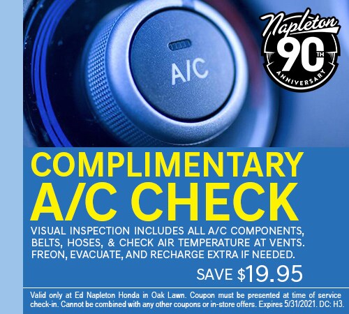 Complimentary A/C Check