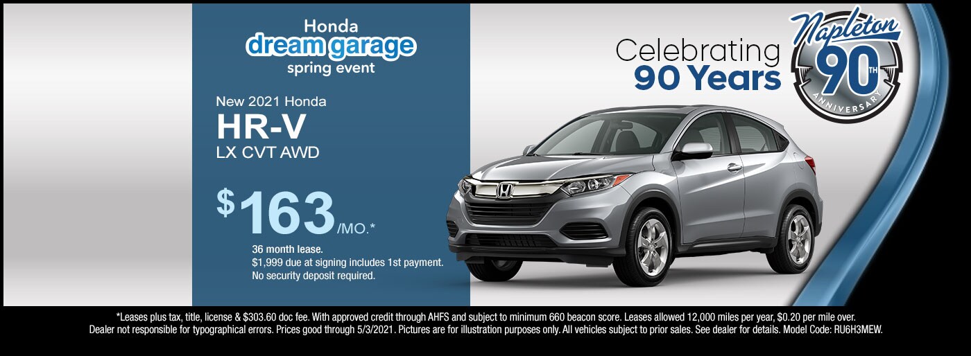 New 2021 Honda HR-V