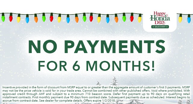 Get No Payments for 6 Months!
