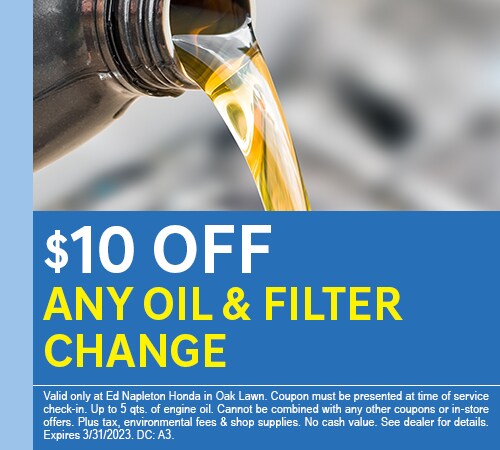 Oil & Filter Change Coupon
