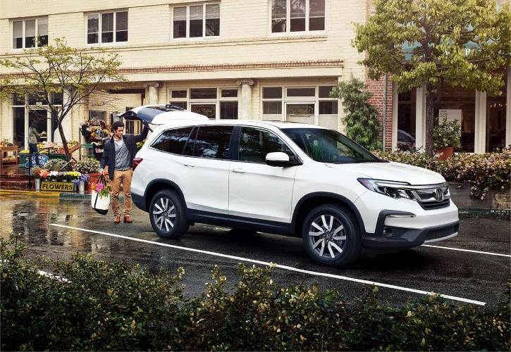 Honda Pilot Exterior White Honda Pilot