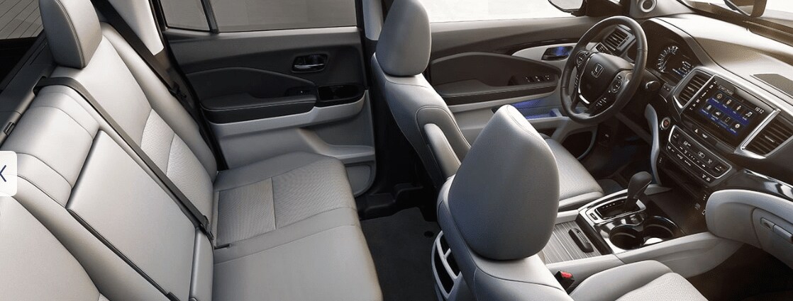 Interior of Honda Ridgeline