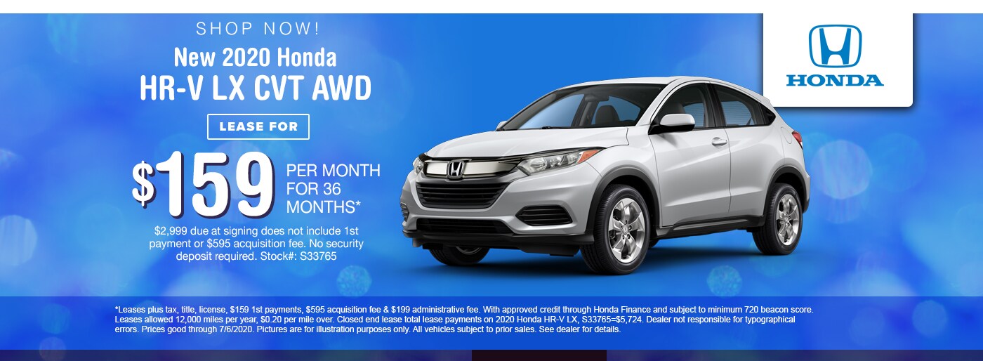 New 2020 Honda HR-V