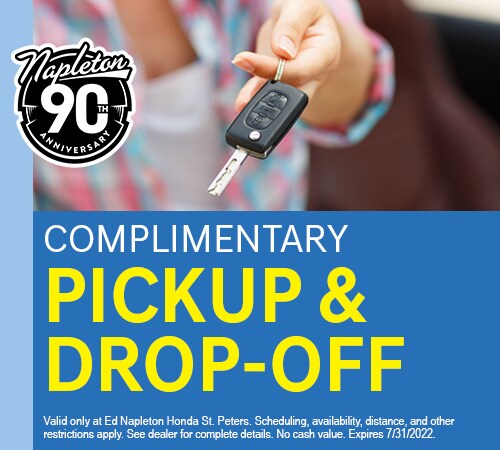 Complimentary Pick-up Drop-off Service