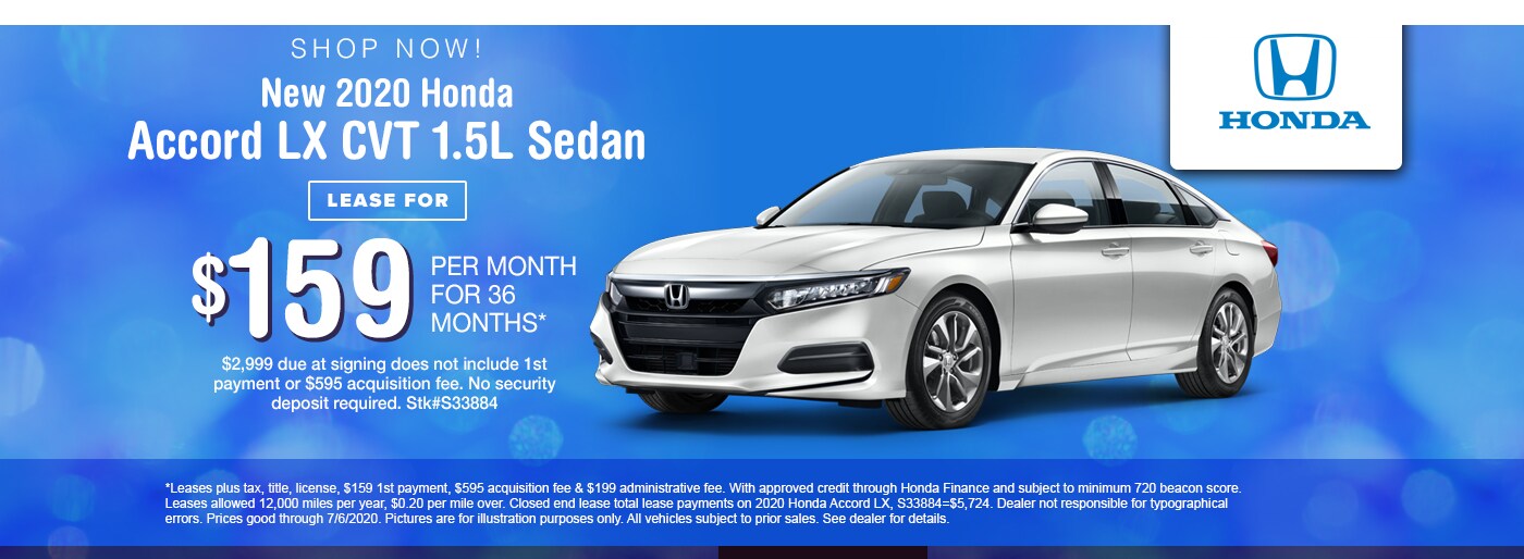 New 2020 Honda Accord