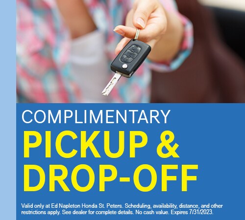 Complimentary Pickup and Drop-off Service