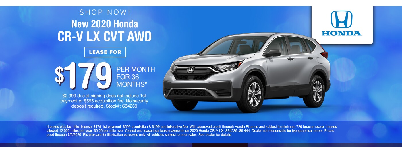 New 2020 Honda CR-V