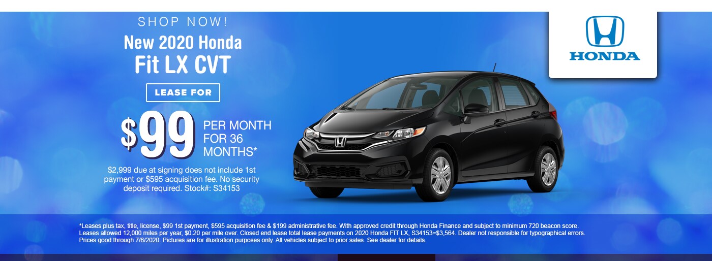 New 2020 Honda Fit
