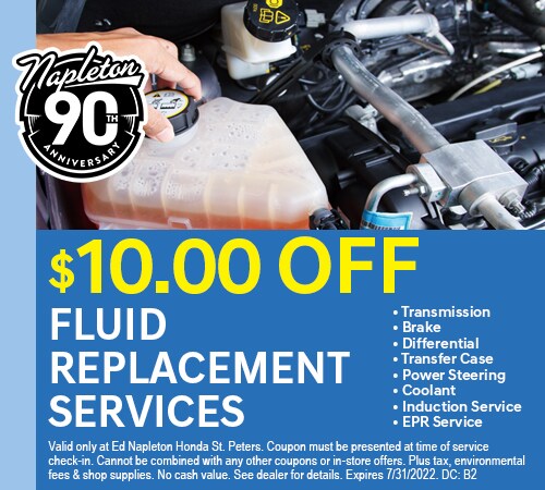 $10 Off Fluid Replacement Coupon