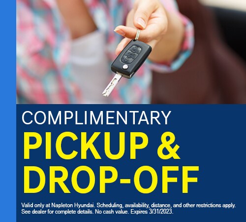 Complimentary Pick Up and Drop Off