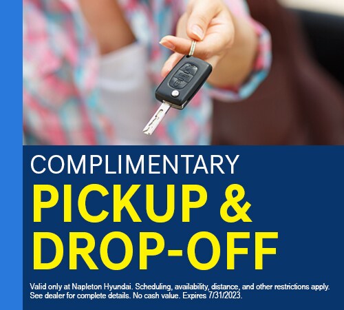 Complimentary Pick Up and Drop Off