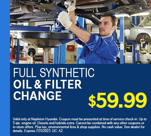 Full Synthetic Oil and Filter Change