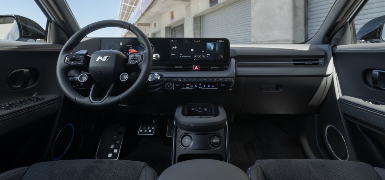 Ioniq 5 N interior full dashboard Ioniq 5 N interior
