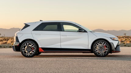 Ioniq 5 N side shot Ioniq 5 N Hazelwood