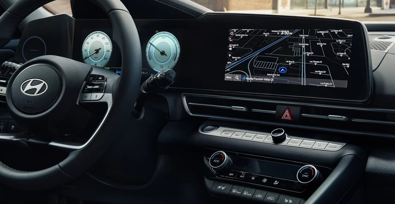Elantra Hybrid Infotainment Elantra Hybrid Touchscreen