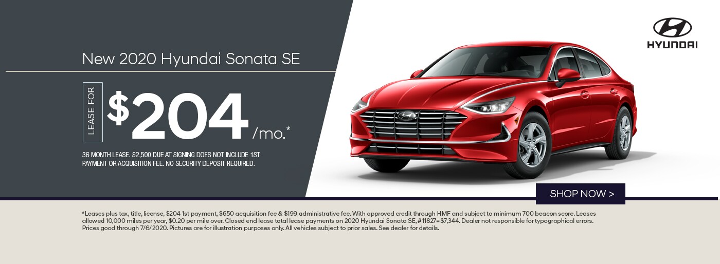 New 2020 Hyundai Sonata