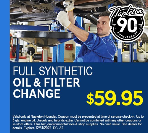 Full Synthetic Oil & Filter Change Coupon