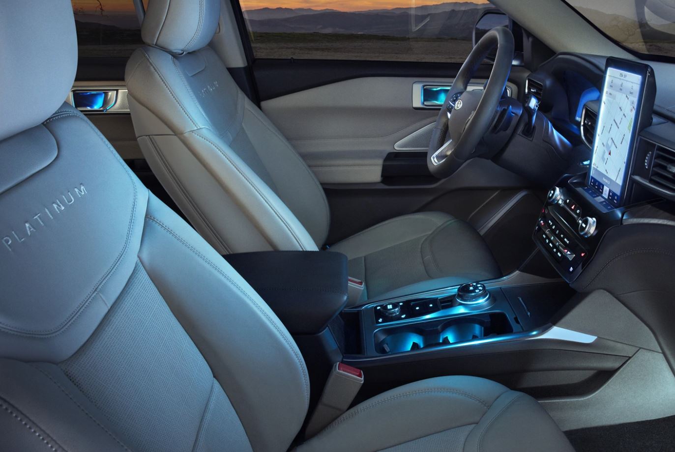 2021 Explorer Interior