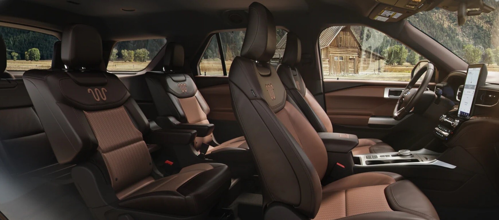 Seating in the 2022 Ford Explorer