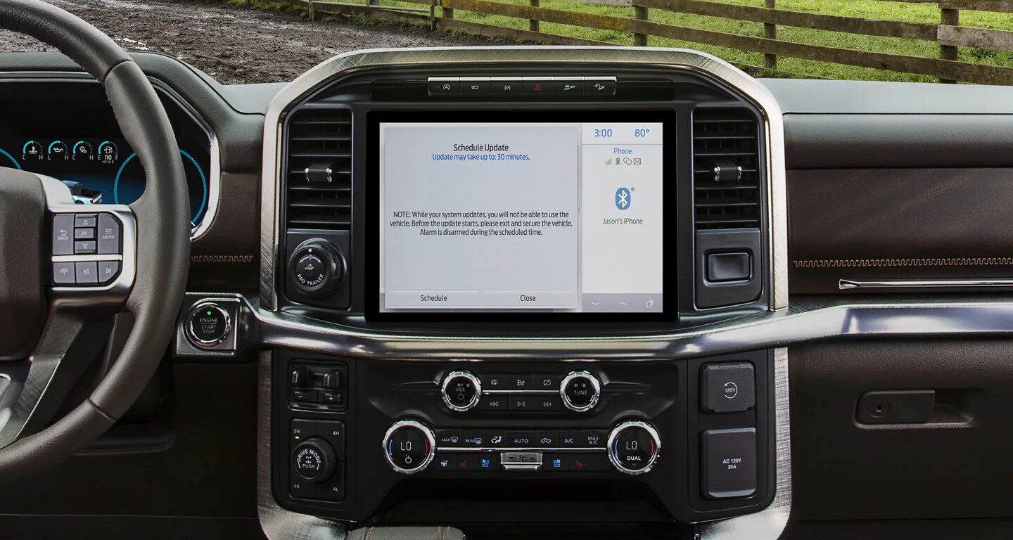 2021 Ford F-150 12-inch Touchscreen