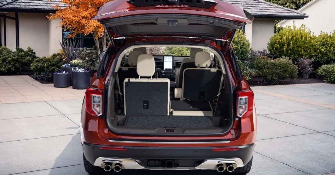 2020 Ford Explorer Cargo Space