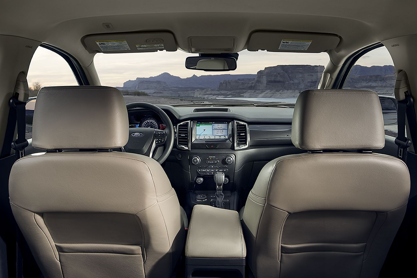 Interior of the 2019 Ranger