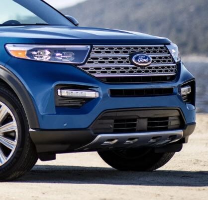 2021 Explorer Front Fascia