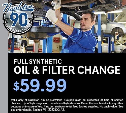 Full Synthetic Oil and Filter Change